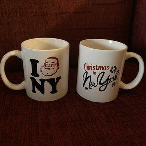 NYC Xmas Mugs